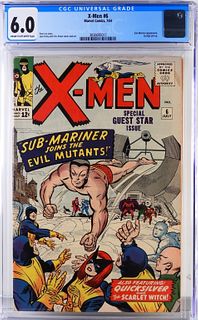 Marvel Comics X-Men #6 CGC 6.0