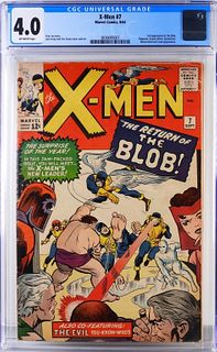 Marvel Comics X-Men #7 CGC 4.0