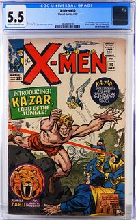 Marvel Comics X-Men #10 CGC 5.5