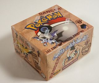 Pokemon Fossil 1st Ed. Factory Sealed Booster Box