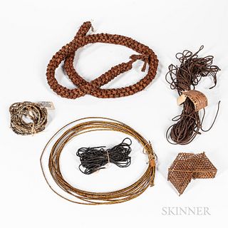 Collection of South Pacific Fiber Cordage