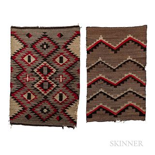 Two Small Navajo Rugs