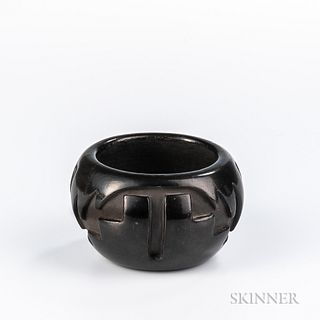 Contemporary Santa Clara Pottery Bowl