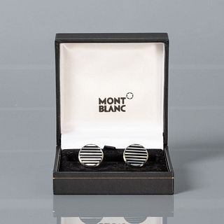 Mont Blanc Onyx - Mother of Pearl Cuff Links