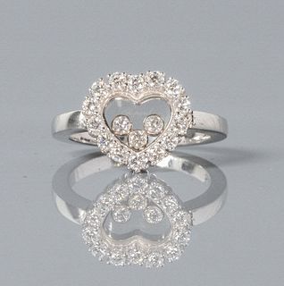 18kt Gold Happy Diamond Ring by Chopard Geneva