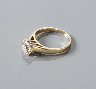 14kt Gold Diamond (Solitaire) Ring