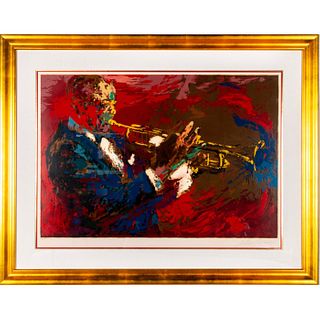 LeRoy Neiman Serigraph Satchmo Louis Armstrong Signed