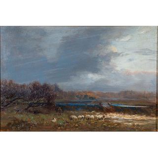 William J Hargreaves Painting, Winter