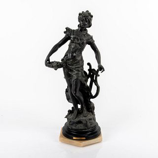L.F Moreau Bronze Statue, Les Muses