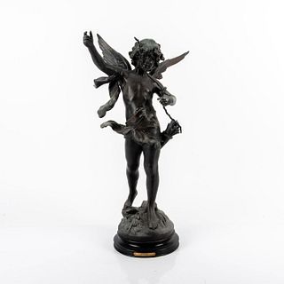 A Moreau Bronze Statue. Cupidon