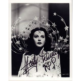 Hedy Lamarr Photograph, Signed