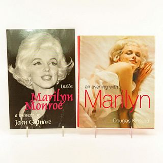 2 Books, Inside Marilyn Monroe and An Evening with Marilyn