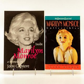 2 Books, Marilyn Monroe Collectibles + Inside Marilyn Monroe