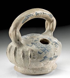 15th C. Vietnamese Pottery Lime Jar , ex-Museum