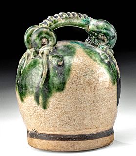 16th C. Vietnamese Annamese Lime Container, ex-Museum