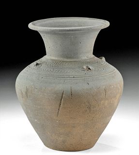 15th C. Thai Sawankhalok Pottery Jar