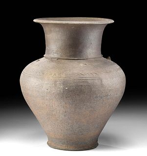 Large Thai Sawankhalok Pottery Jar, ex-Museum