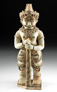 15th C. Thai Sawankhalok Ravana Figure, ex-Museum