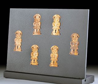 Chimu Copper Appliques, Lords Holding Keros