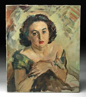 William Draper Painting - Edith Coogan, 1947