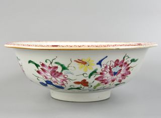 Chinese Famille Rose Flower Bowl ,Yongzheng Period