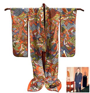Large Japanese Lady`s Kimono, 19-20th C.