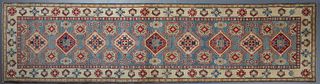Uzbek Kazak Corridor Carpet, 4' 1 x 15' 8.
