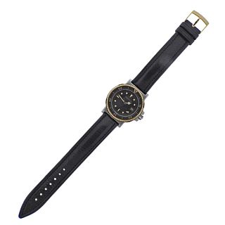 Tiffany & Co Diver 18k Gold Steel Watch M0720 