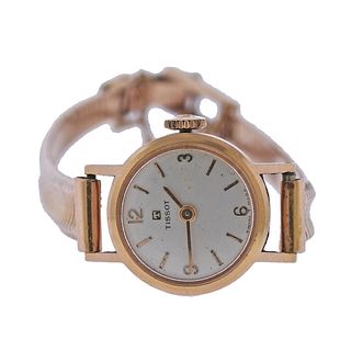 Tissot Retro 14k Gold Lady's Watch