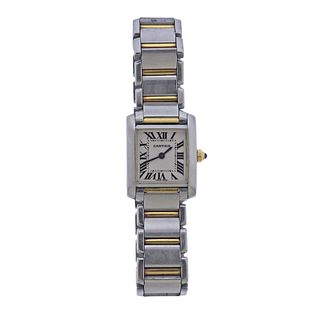 Cartier Tank Francaise Two Tone Watch 2384