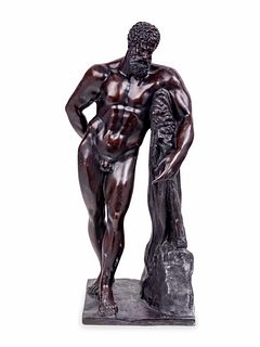 A Continental Bronze Model of the Farnese Hercules