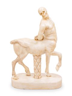 An Italian Marble Centaur of Vanitas