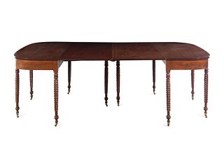 A Classical Mahogany Dining Table