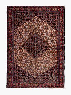 A Persian Senneh Wool Rug
