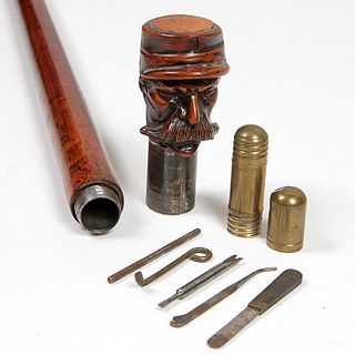Civil War Medical Kit Folk Cane