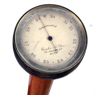 Cooke & Son Barometer Cane