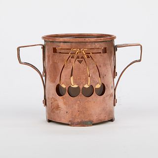 Handicraft Guild Minneapolis Metalware Copper Vase 1904-1918
