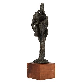 Calvin Albert Abstract Bronze Sculpture
