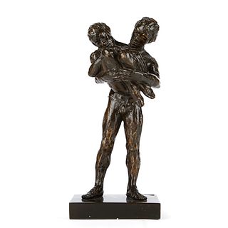 Paul Granlund Cradle Model Bronze Sculpture 1982