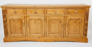 Contemporary Pine Sideboard