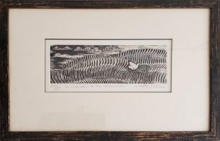 Colette Pettier Limited Edition Black and White Etching Print