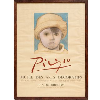 Pablo Picasso, 1955 poster