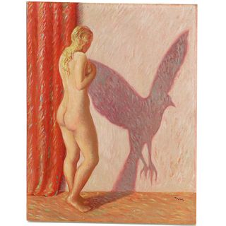 Rene Magritte (after), print
