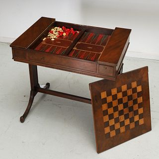 Regency style games table
