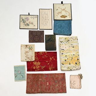 Vintage Chinese & Japanese textiles, ex-museum
