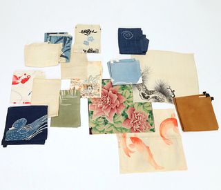 Collection vintage Japanese textiles, ex-museum
