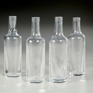 Van Day Truex for Baccarat, (4) decanters