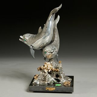Frank Meisler, mixed metal sculpture