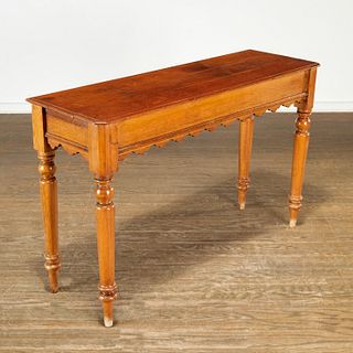 Parish-Hadley, Victorian oak console table