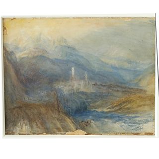 J. M. W. Turner (after), watercolor, 19th c.
